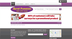 Desktop Screenshot of burrellpromotions.com